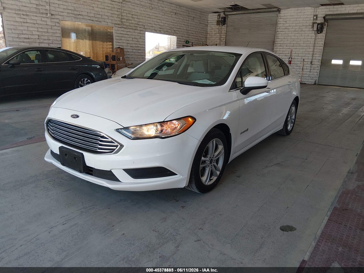 2018 FORD FUSION HYBRID S — снимка 2