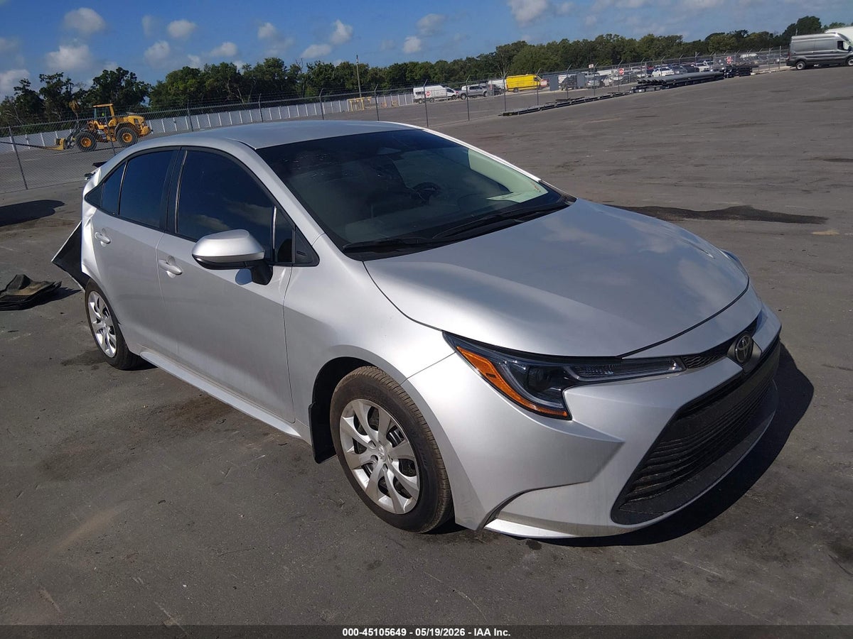 2025 TOYOTA COROLLA LE