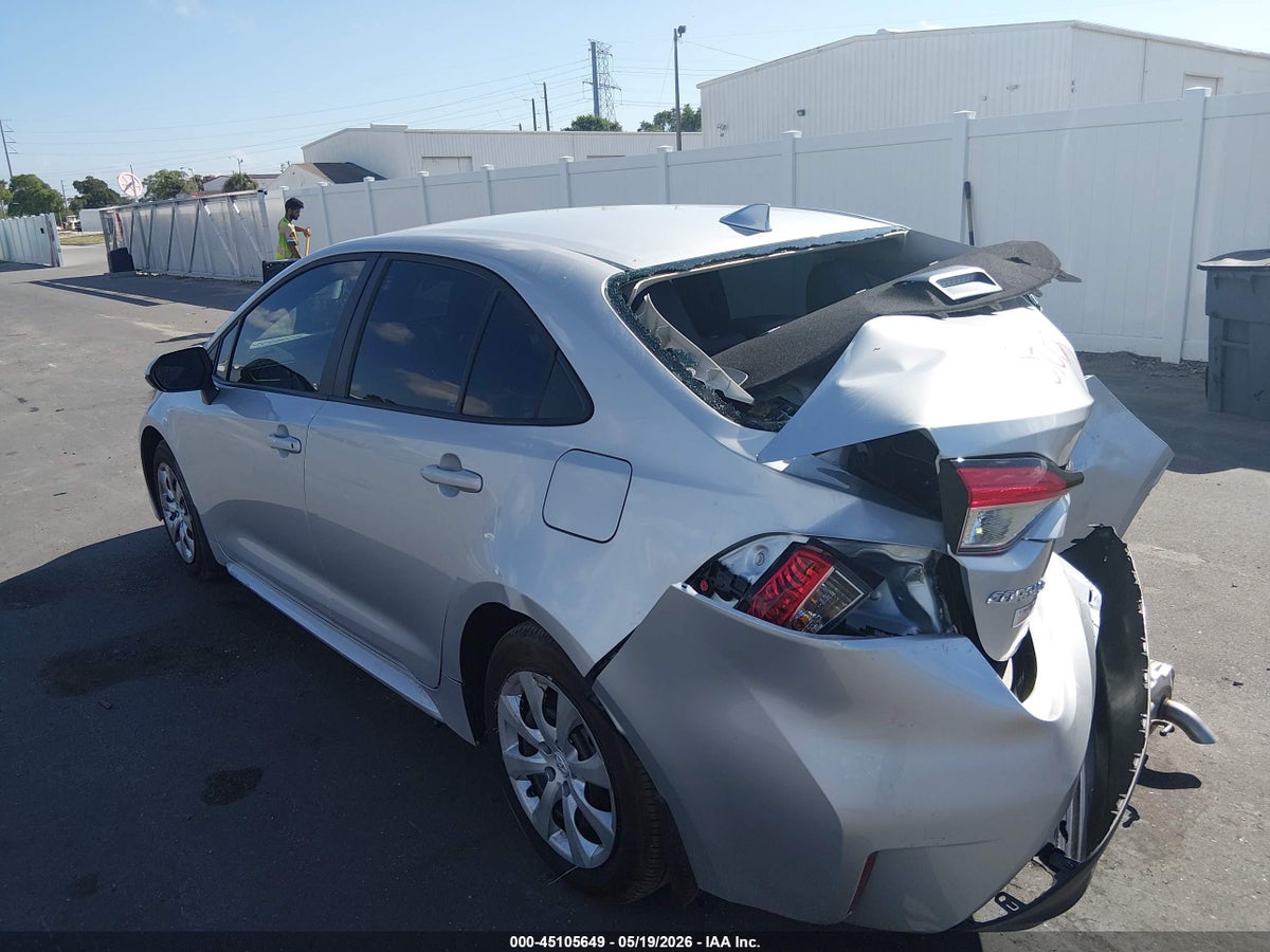 2025 TOYOTA COROLLA LE — снимка 3