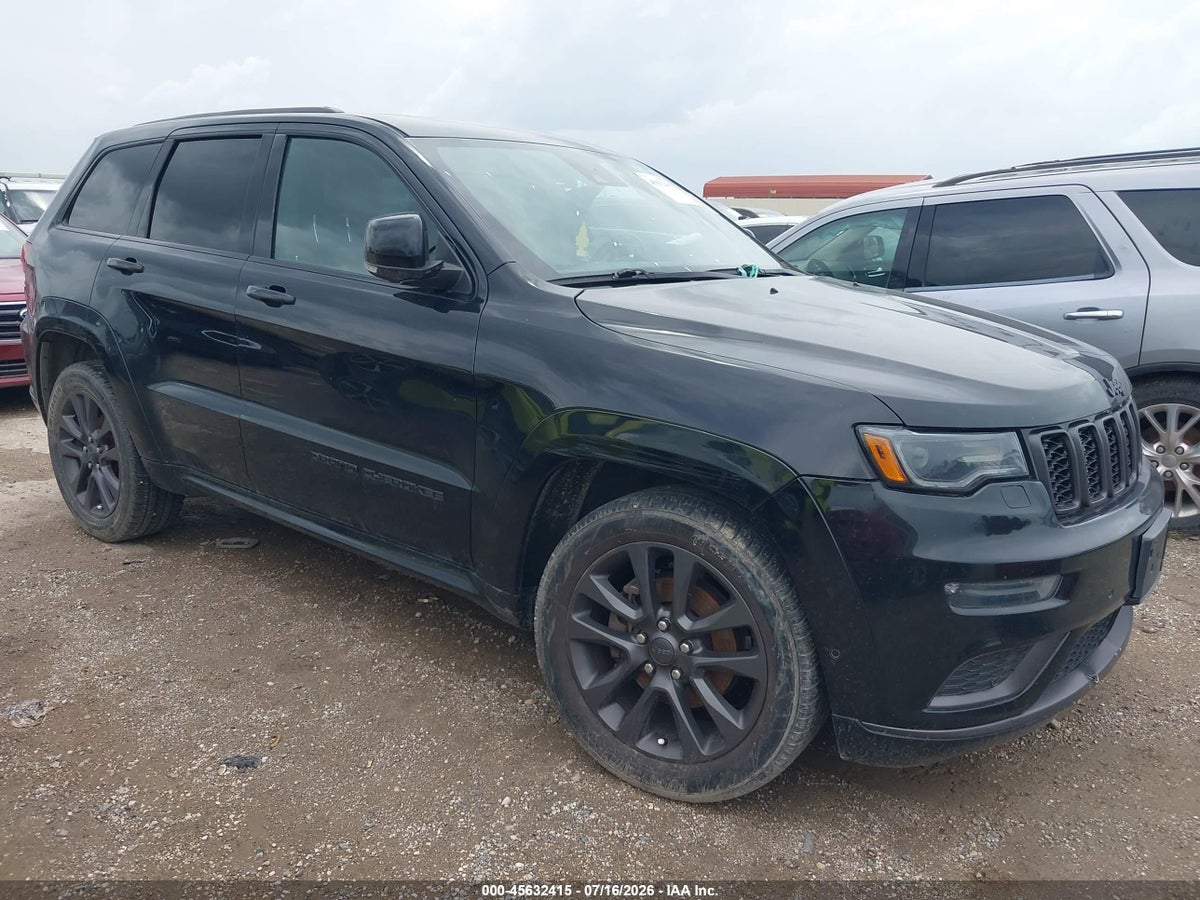 2019 JEEP GRAND CHEROKEE HIGH ALTITUDE 4X2