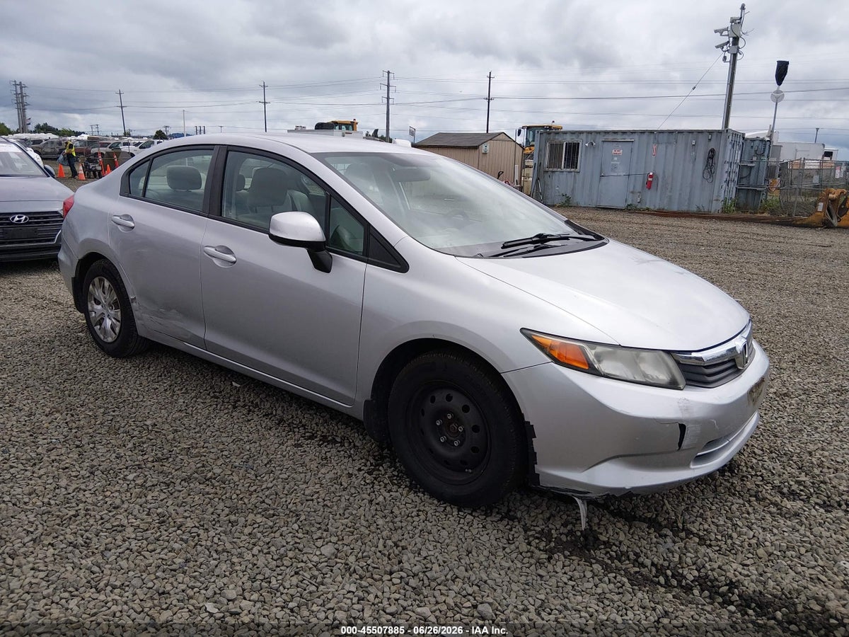 2012 HONDA CIVIC LX