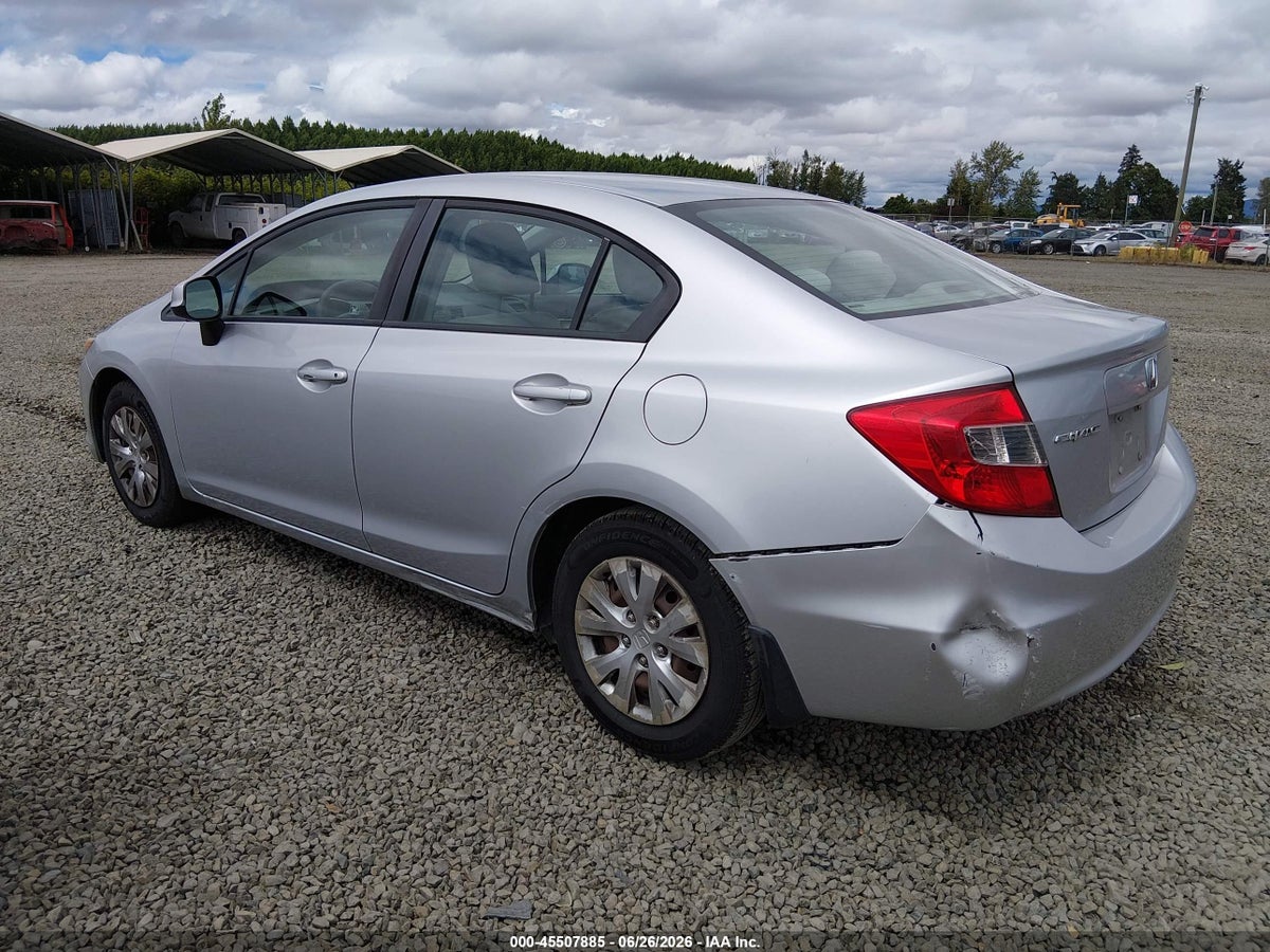 2012 HONDA CIVIC LX — снимка 3