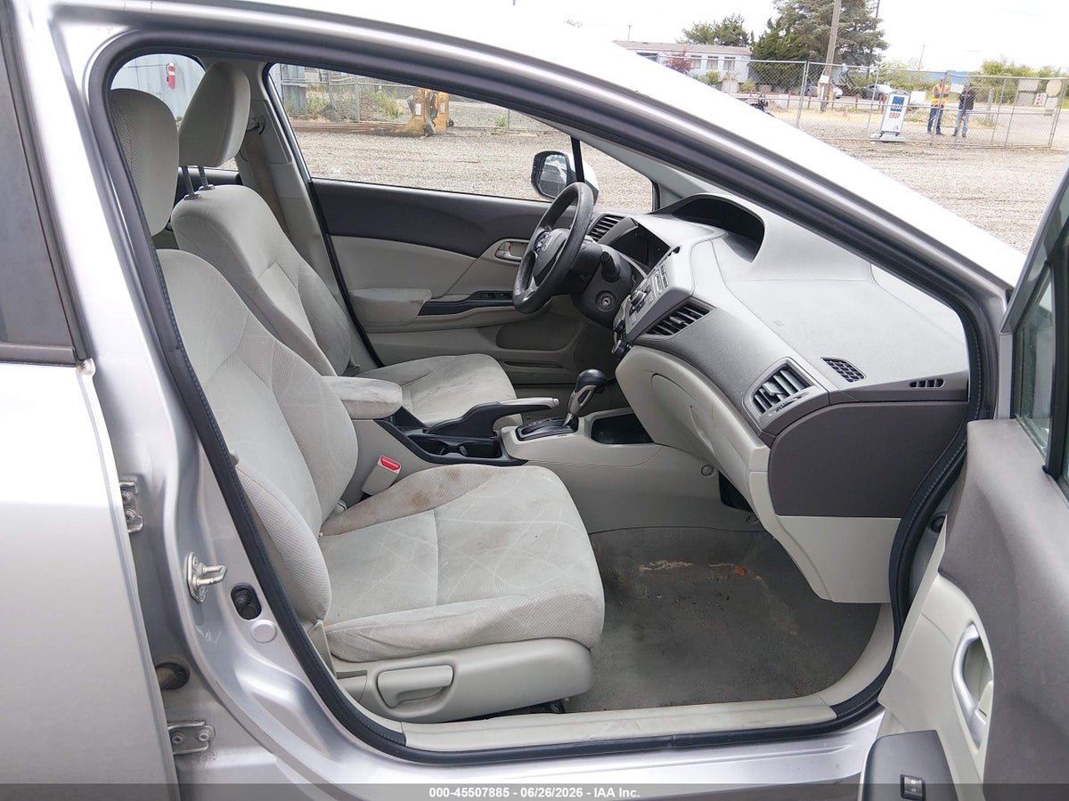 2012 HONDA CIVIC LX — снимка 5