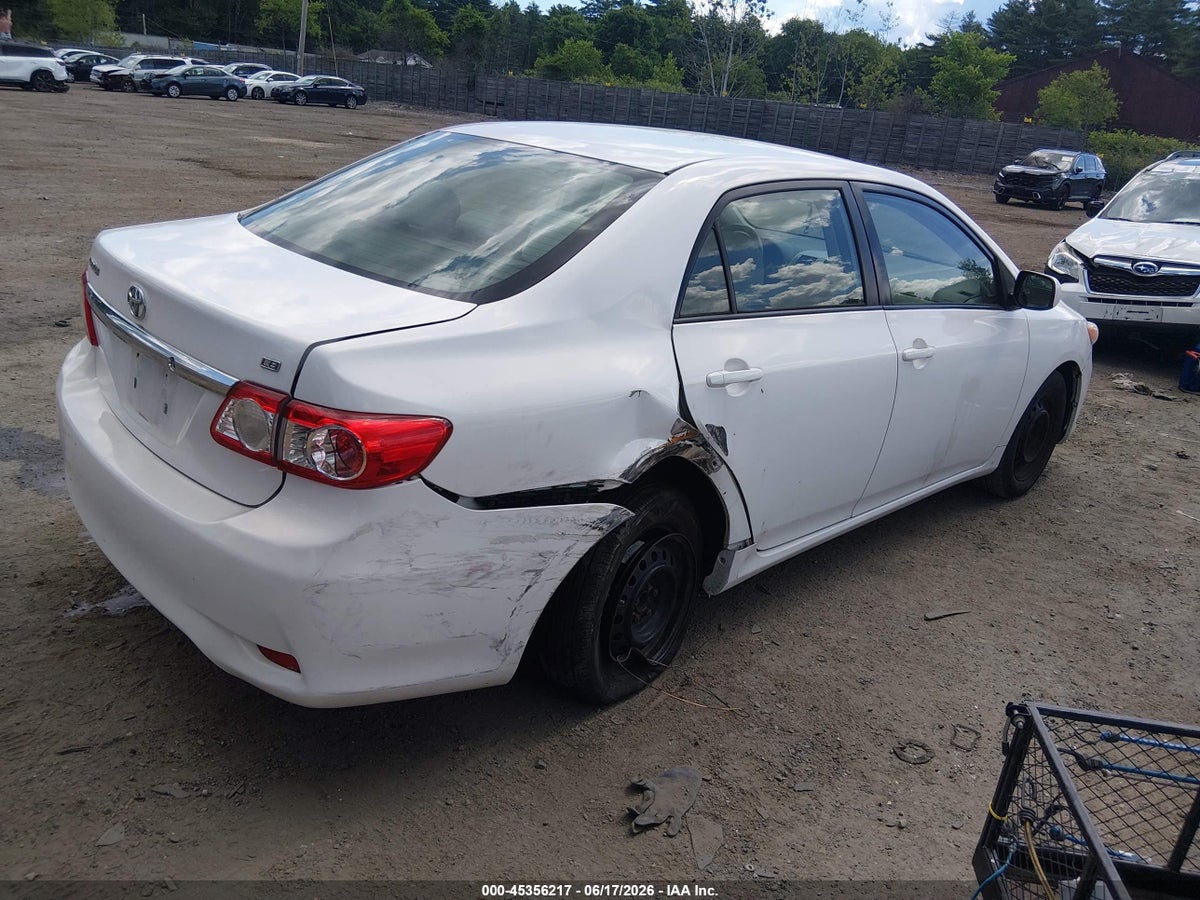 2011 TOYOTA COROLLA LE — снимка 4