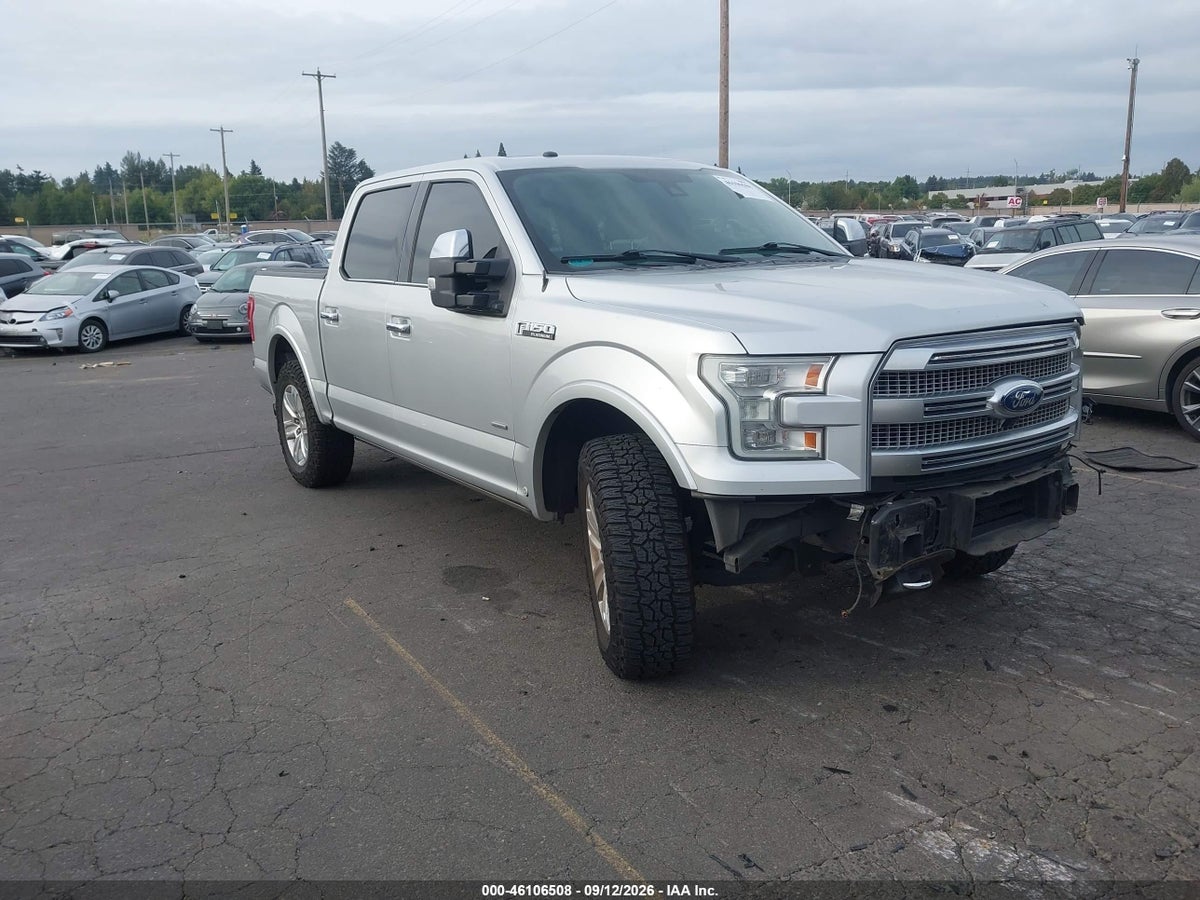 2016 FORD F-150 PLATINUM
