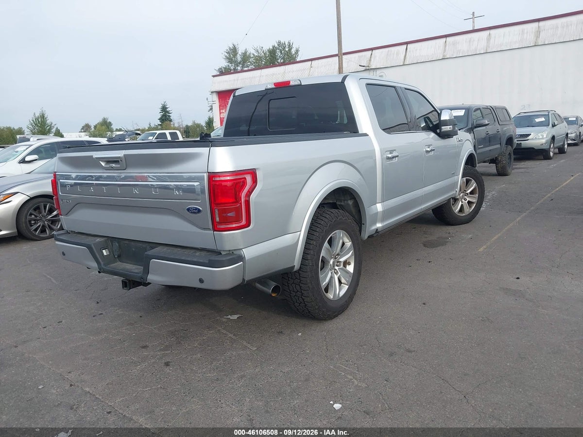 2016 FORD F-150 PLATINUM — снимка 4