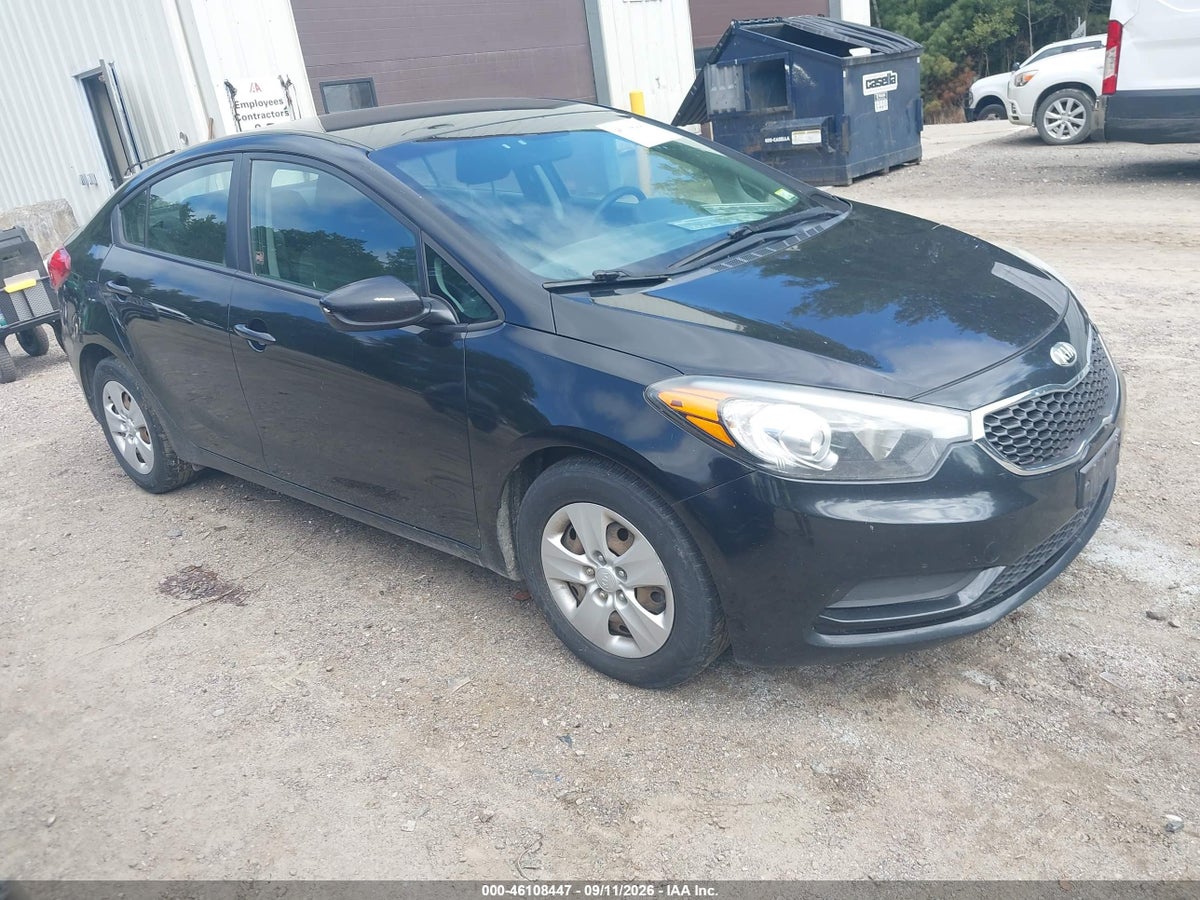 2016 KIA FORTE LX