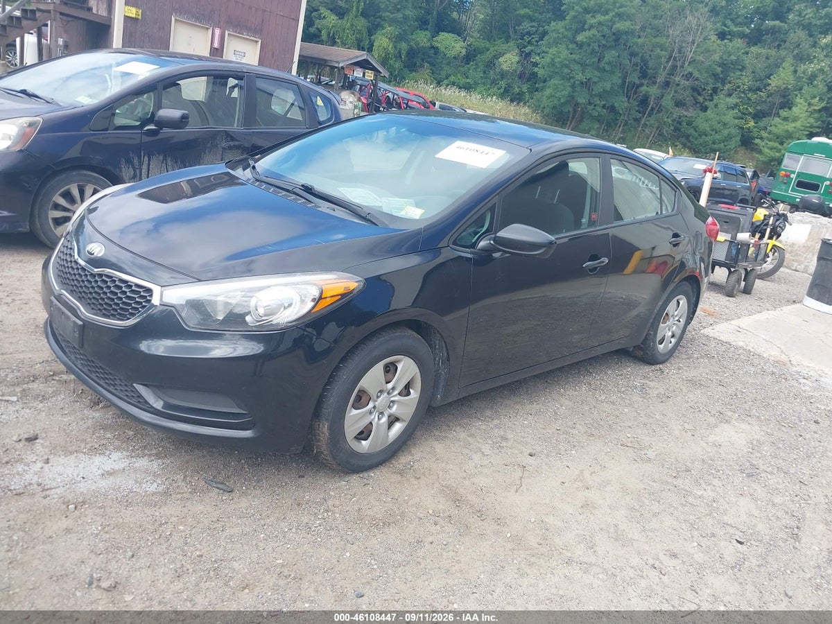 2016 KIA FORTE LX — снимка 2