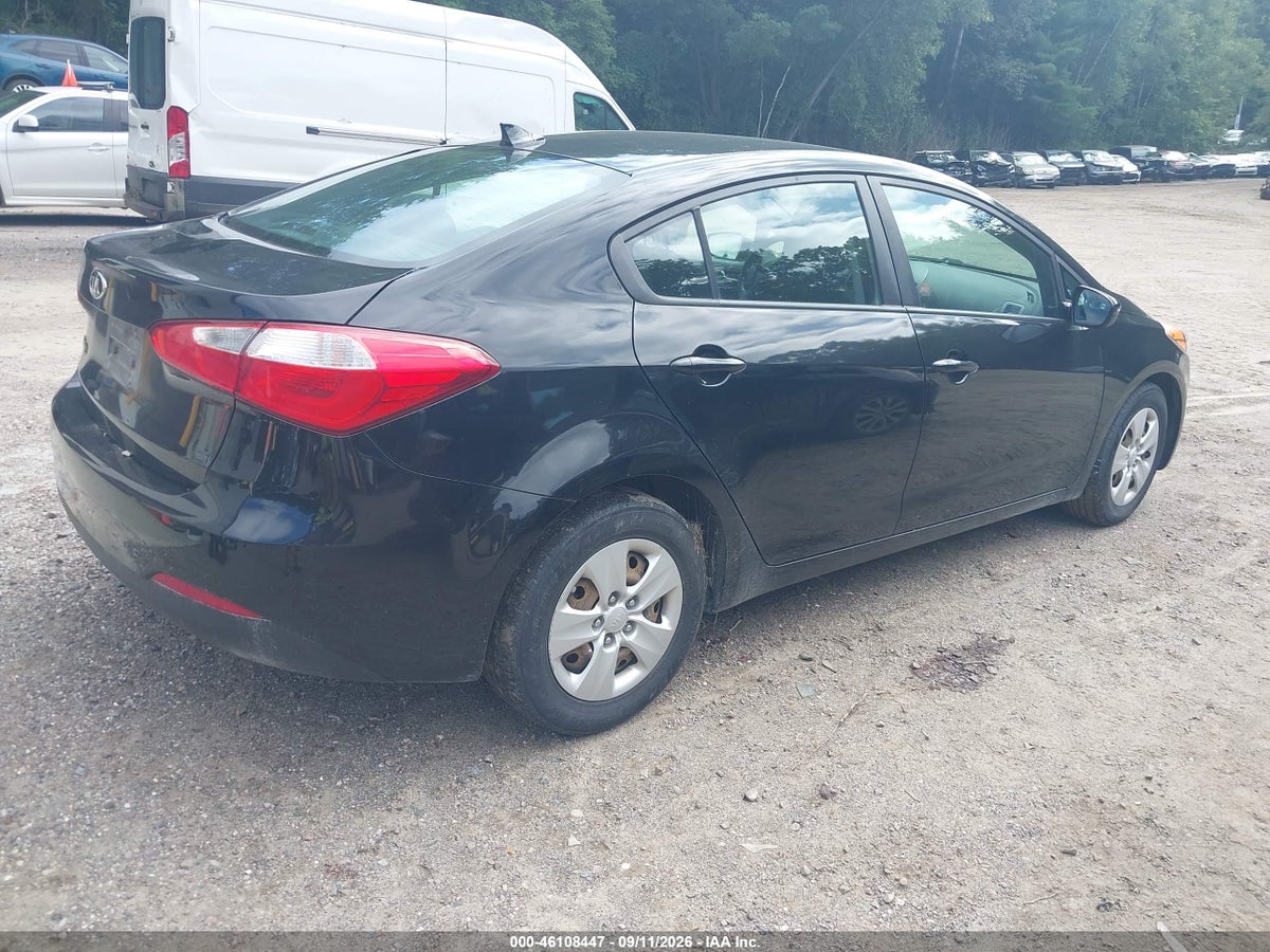 2016 KIA FORTE LX — снимка 4