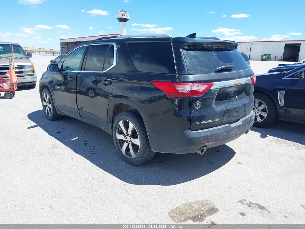 2018 CHEVROLET TRAVERSE 3LT — снимка 3