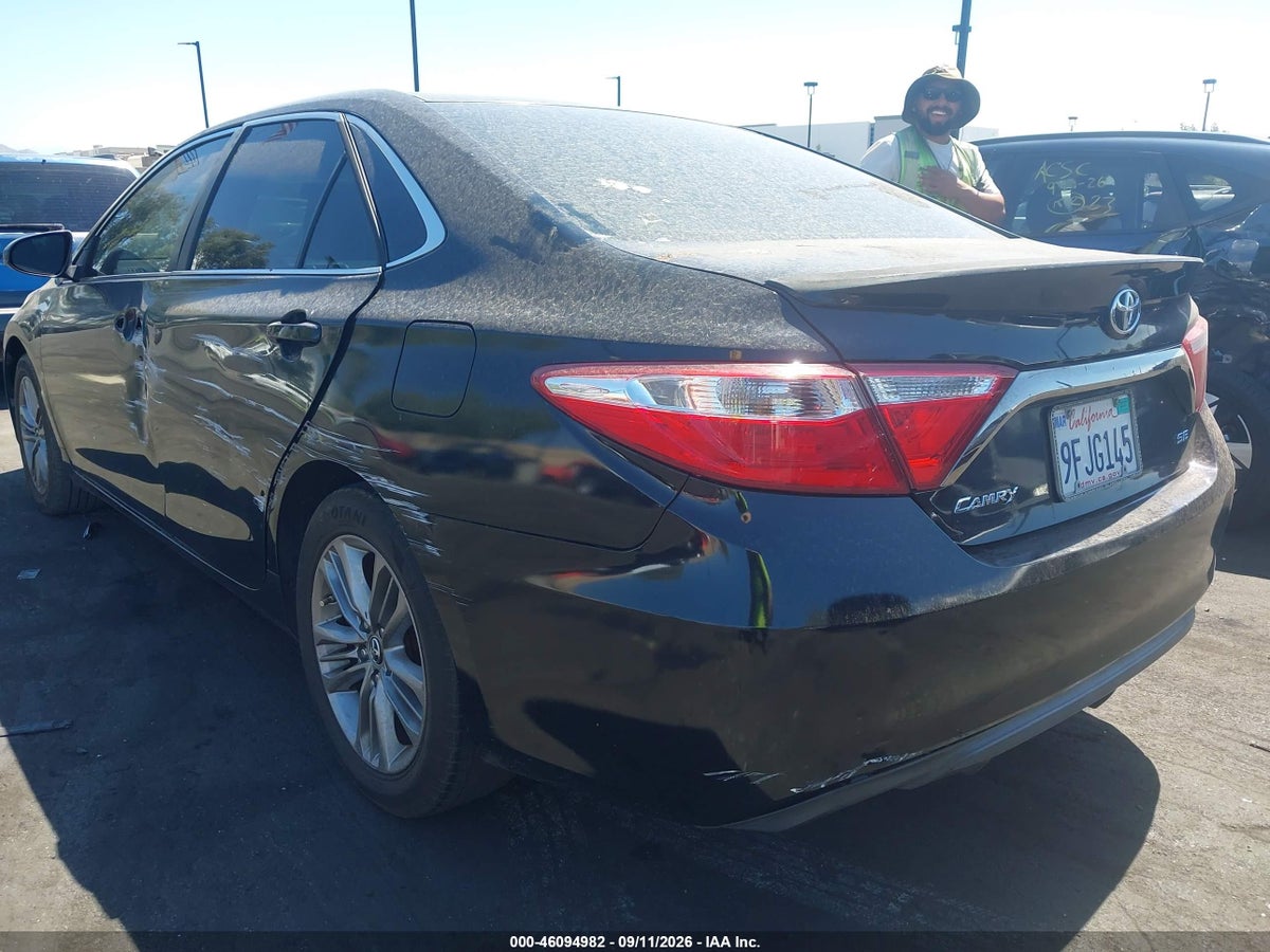 2015 TOYOTA CAMRY SE — снимка 3