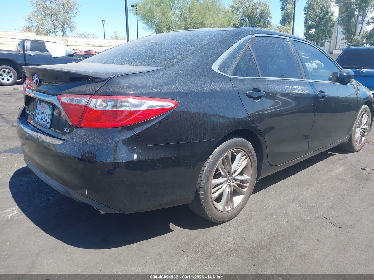 2015 TOYOTA CAMRY SE — снимка 4