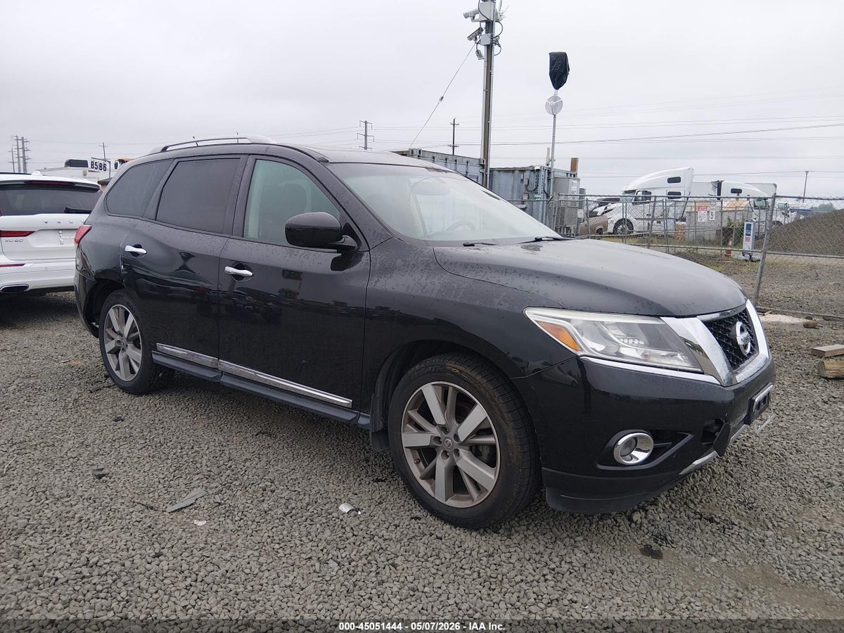 2015 NISSAN PATHFINDER PLATINUM/S/SL/SV