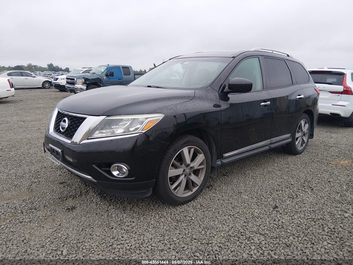 2015 NISSAN PATHFINDER PLATINUM/S/SL/SV — снимка 2