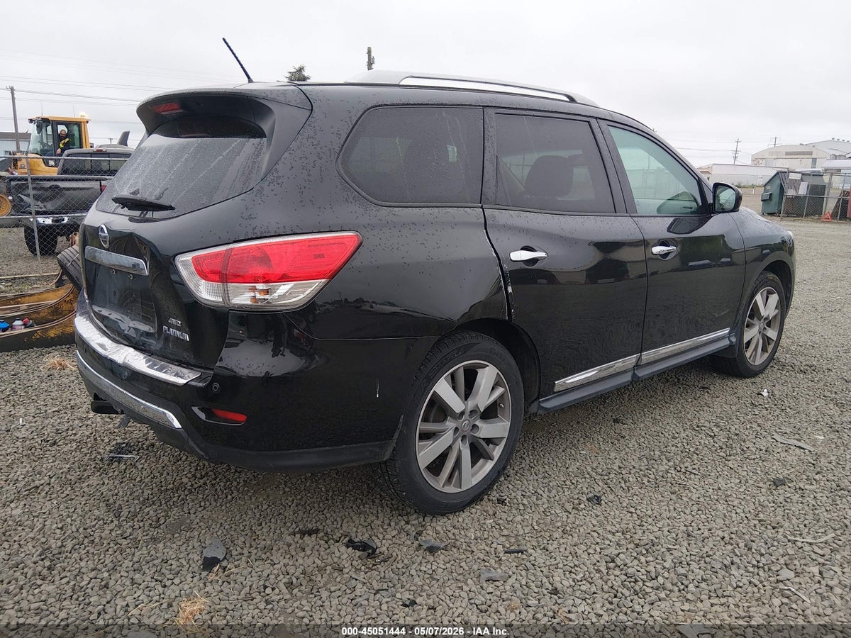 2015 NISSAN PATHFINDER PLATINUM/S/SL/SV — снимка 4