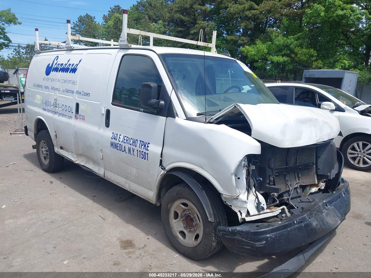 2018 GMC SAVANA 2500 WORK VAN