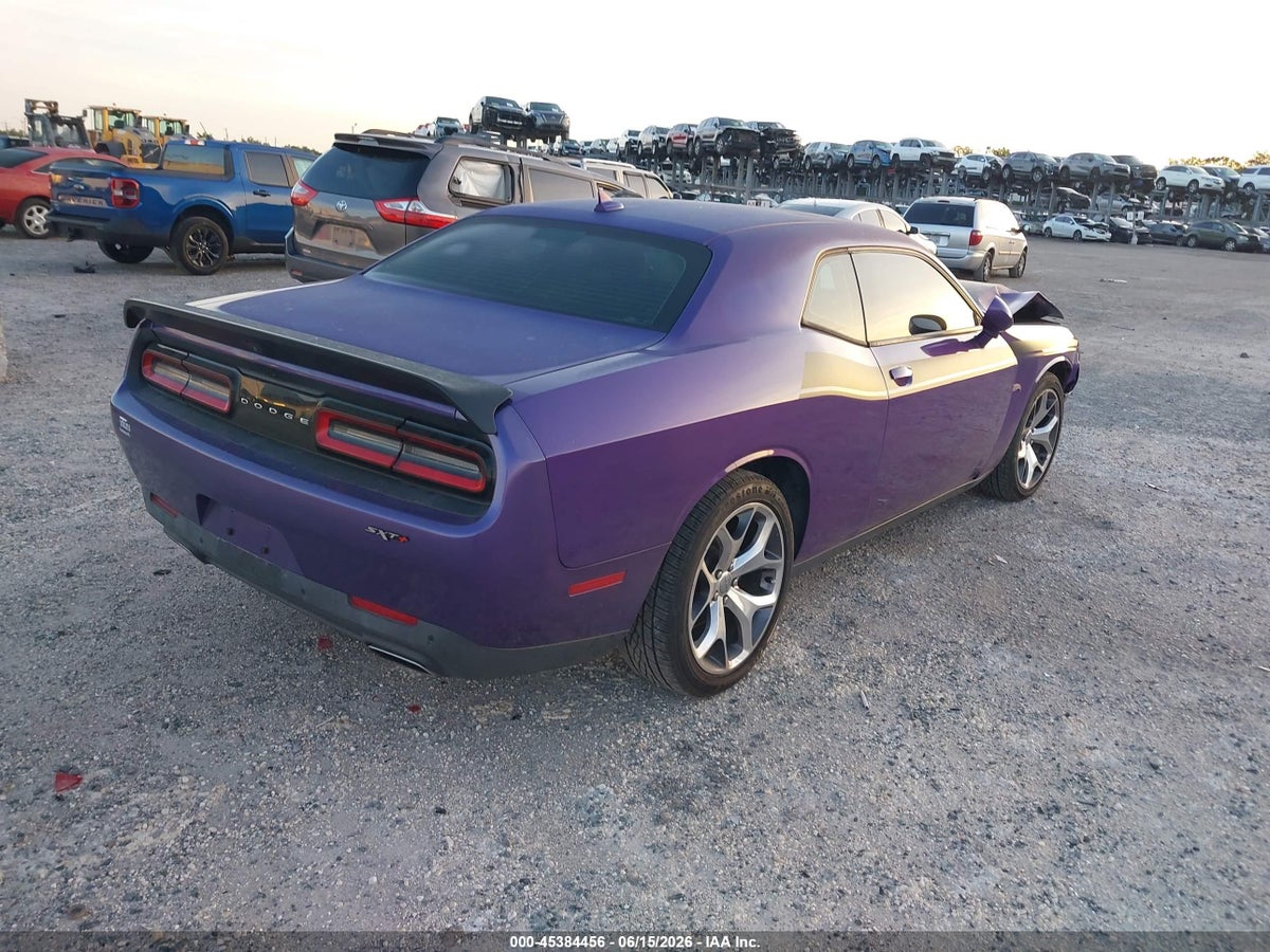 2016 DODGE CHALLENGER SXT PLUS — снимка 4