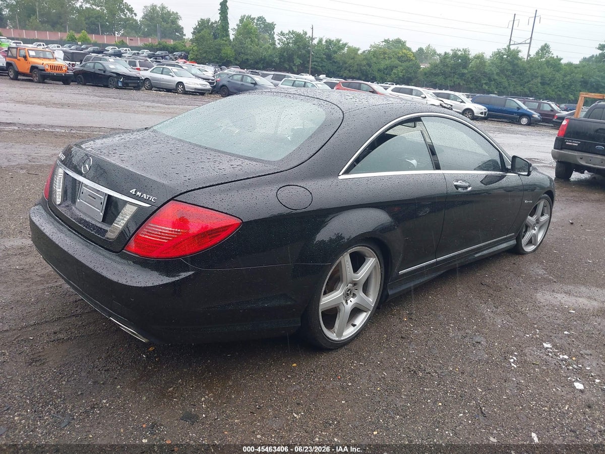 2013 MERCEDES-BENZ CL 550 4MATIC — снимка 4