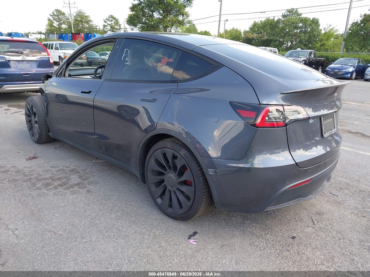 2020 TESLA MODEL Y LONG RANGE DUAL MOTOR ALL-WHEEL DRIVE/PERFORMANCE DUAL MOTOR ALL-WHEEL DRIVE — снимка 3