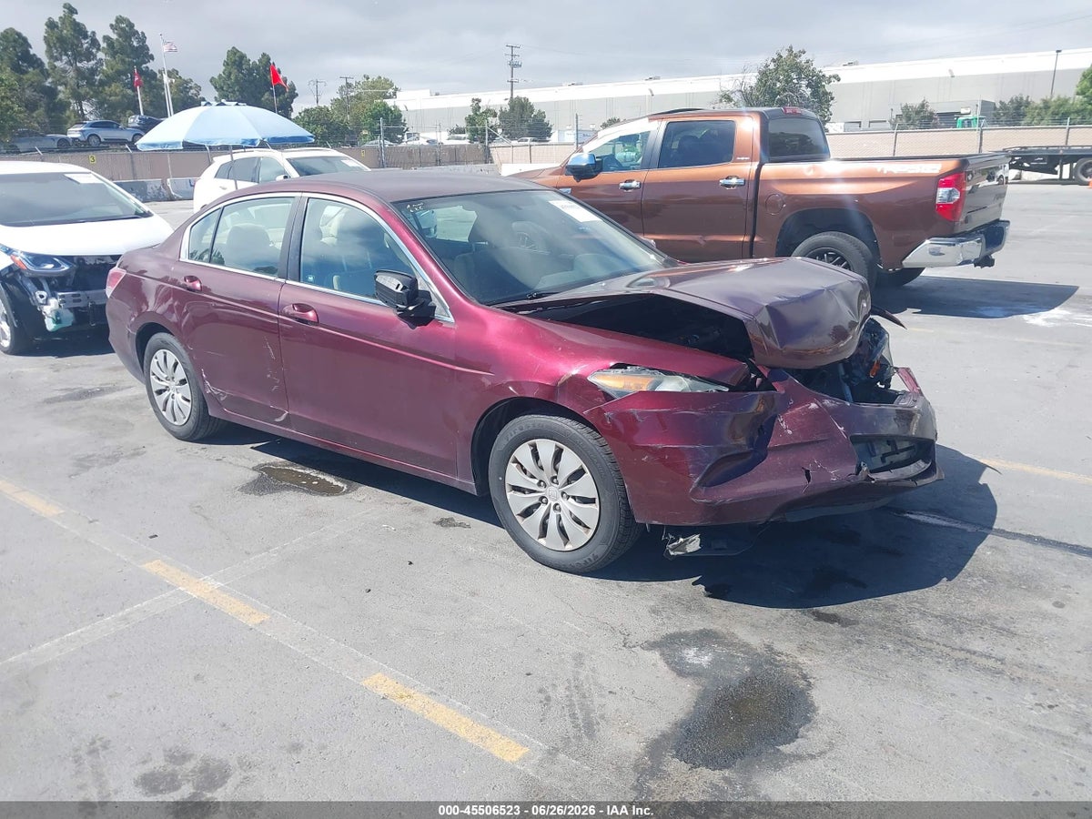 2011 HONDA ACCORD 2.4 LX