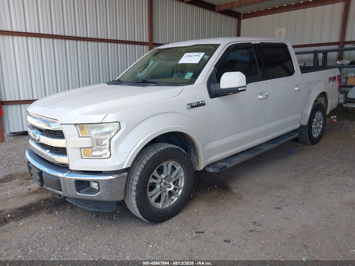 2015 FORD F-150 LARIAT — снимка 2
