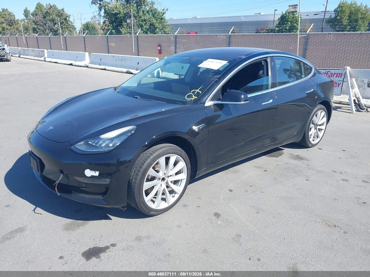 2018 TESLA MODEL 3 LONG RANGE/MID RANGE — снимка 2
