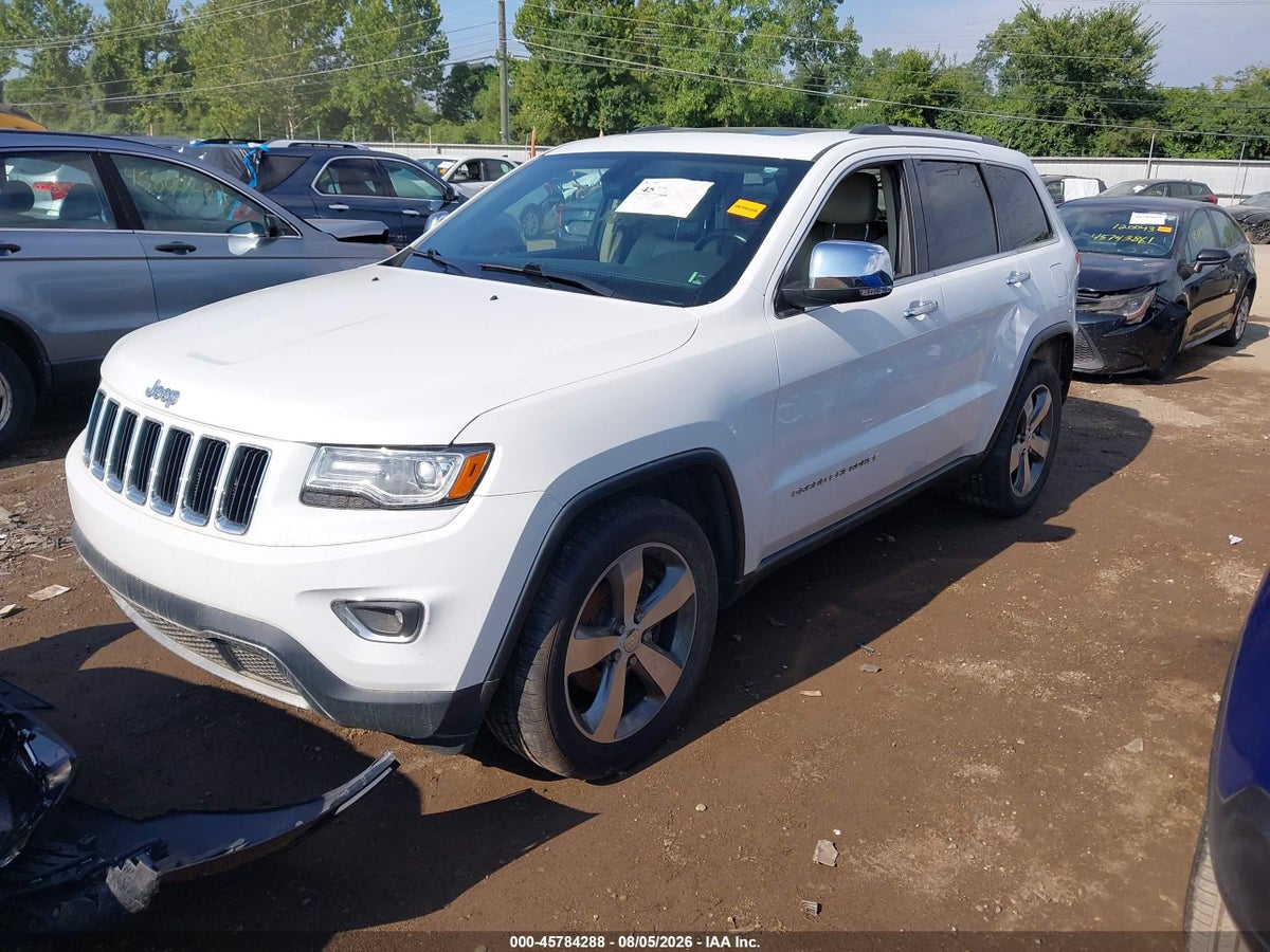 2014 JEEP GRAND CHEROKEE LIMITED — снимка 2