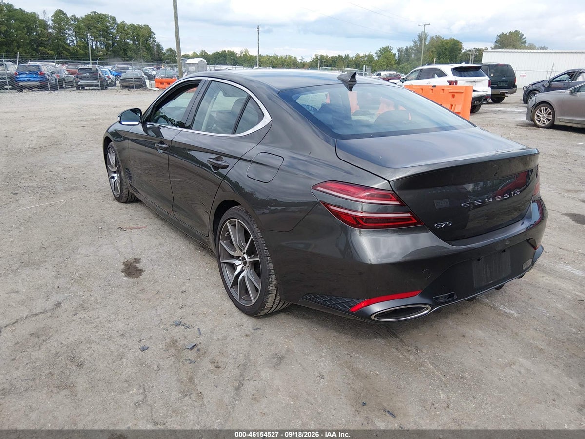 2026 GENESIS G70 2.5T RWD — снимка 3