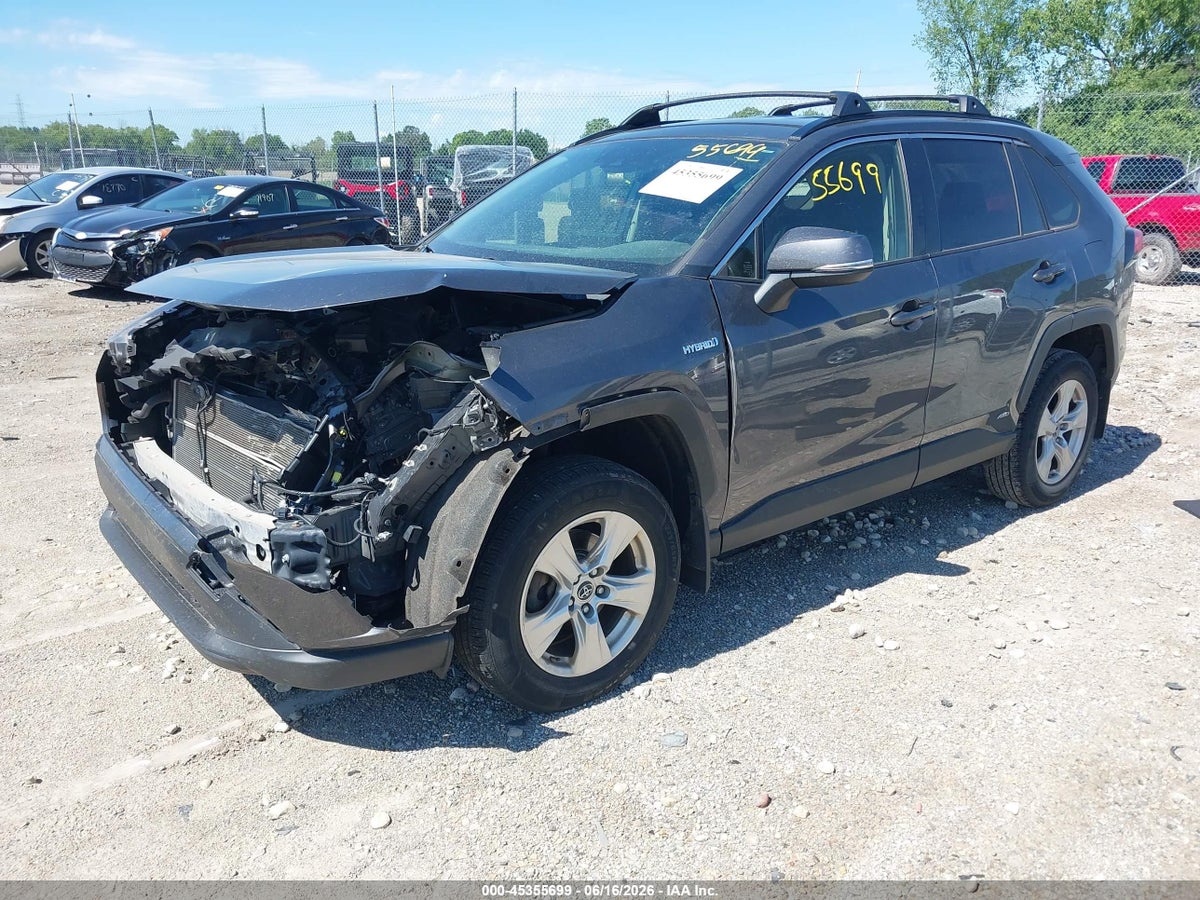 2019 TOYOTA RAV4 HYBRID LE — снимка 2