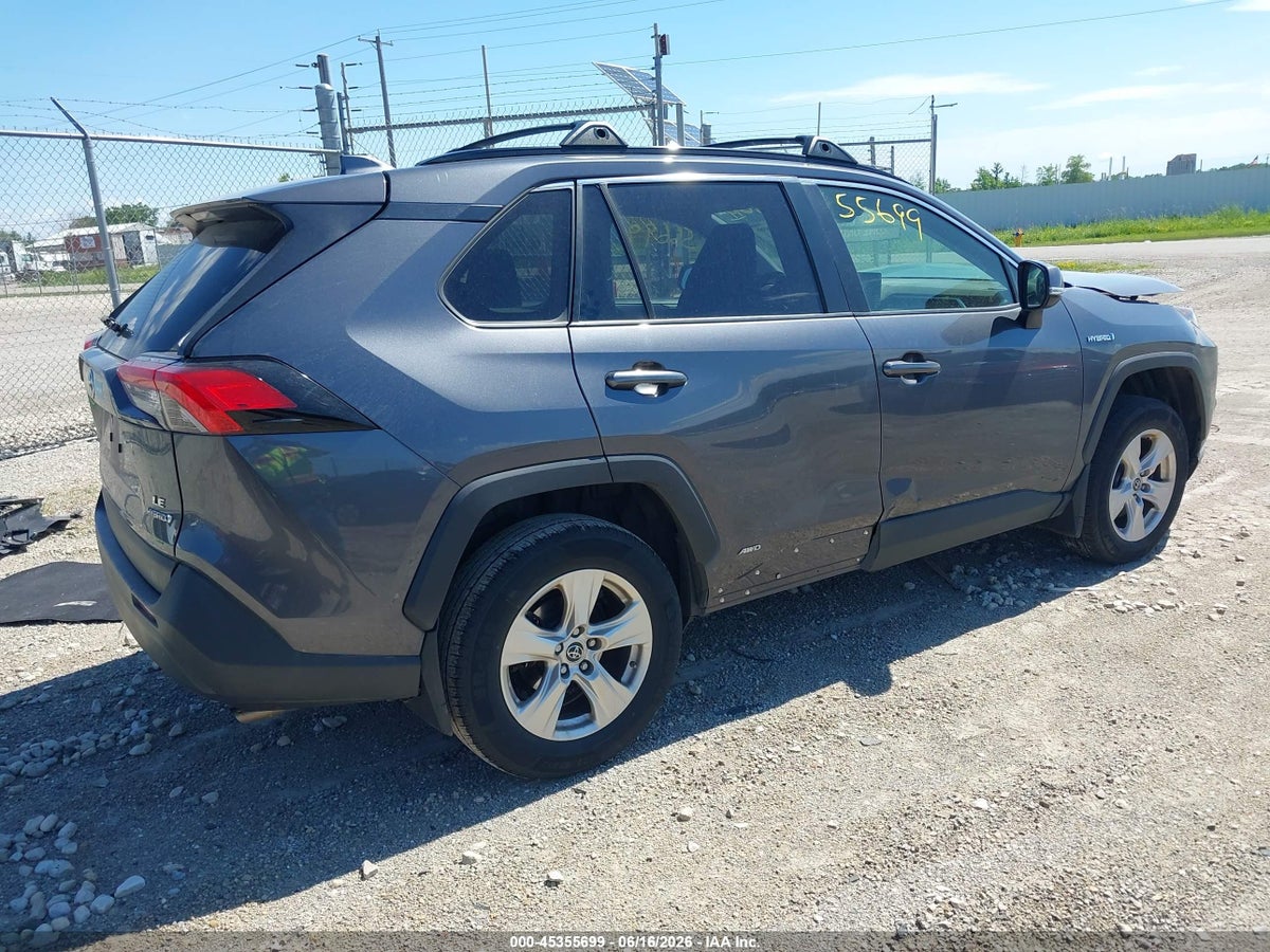 2019 TOYOTA RAV4 HYBRID LE — снимка 4