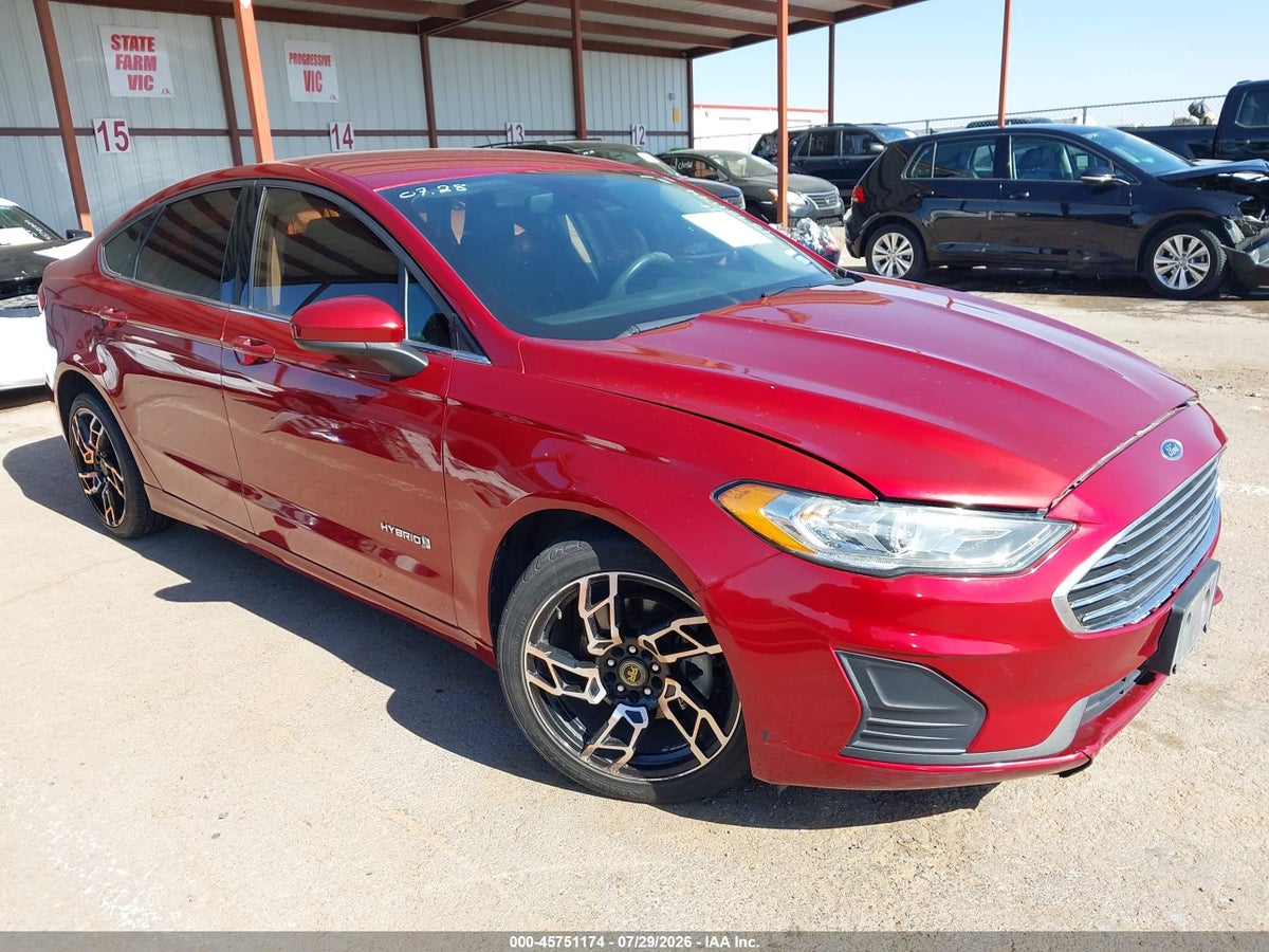 2019 FORD FUSION HYBRID SE