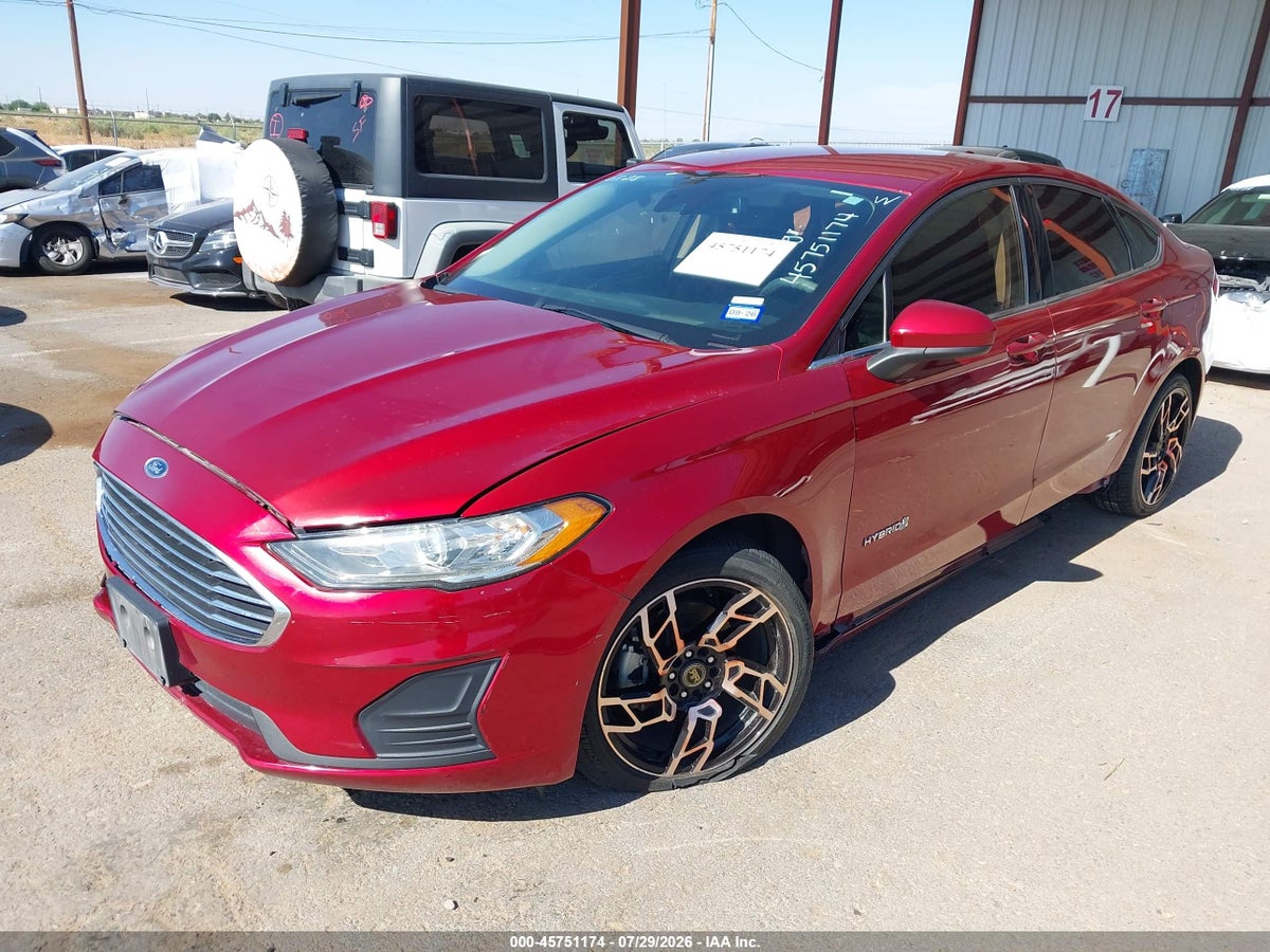 2019 FORD FUSION HYBRID SE — снимка 2