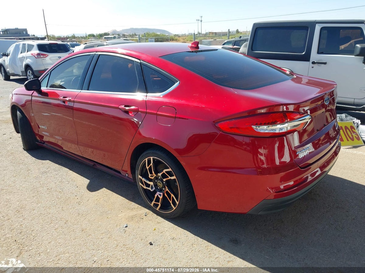 2019 FORD FUSION HYBRID SE — снимка 3