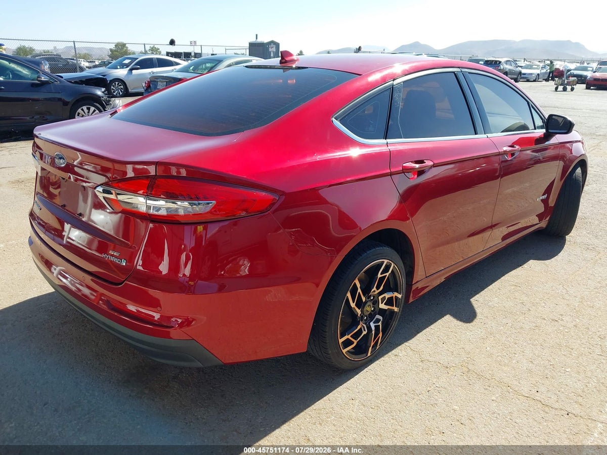 2019 FORD FUSION HYBRID SE — снимка 4