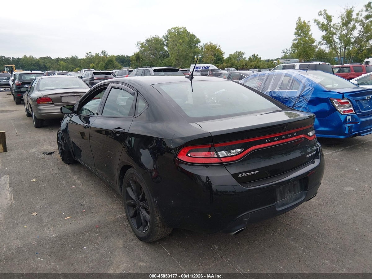 2016 DODGE DART SXT — снимка 3