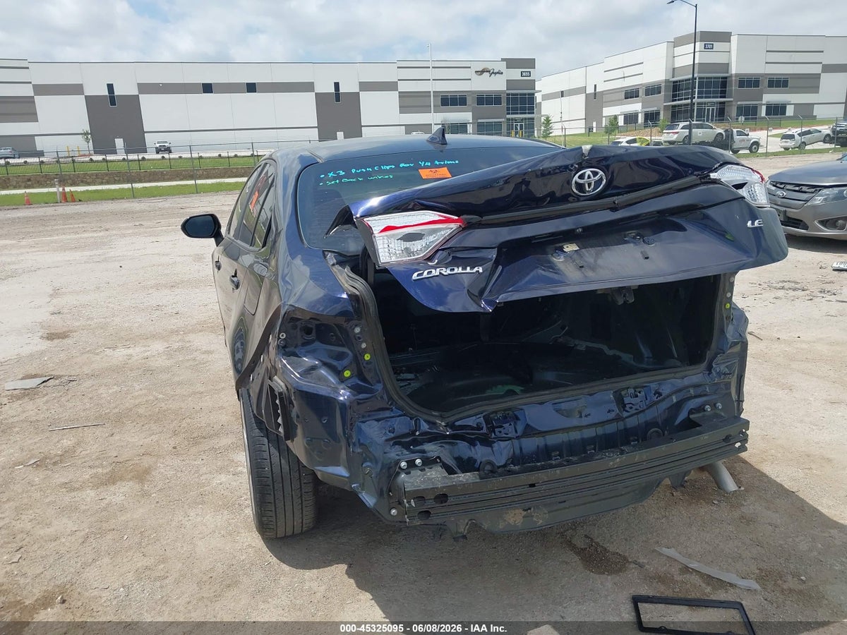 2022 TOYOTA COROLLA LE — снимка 3