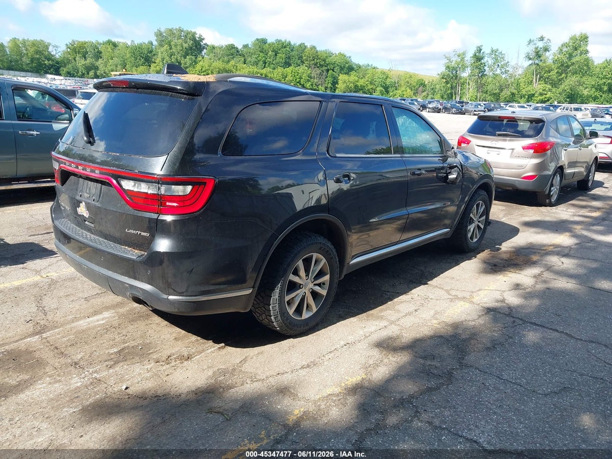 2015 DODGE DURANGO LIMITED — снимка 4
