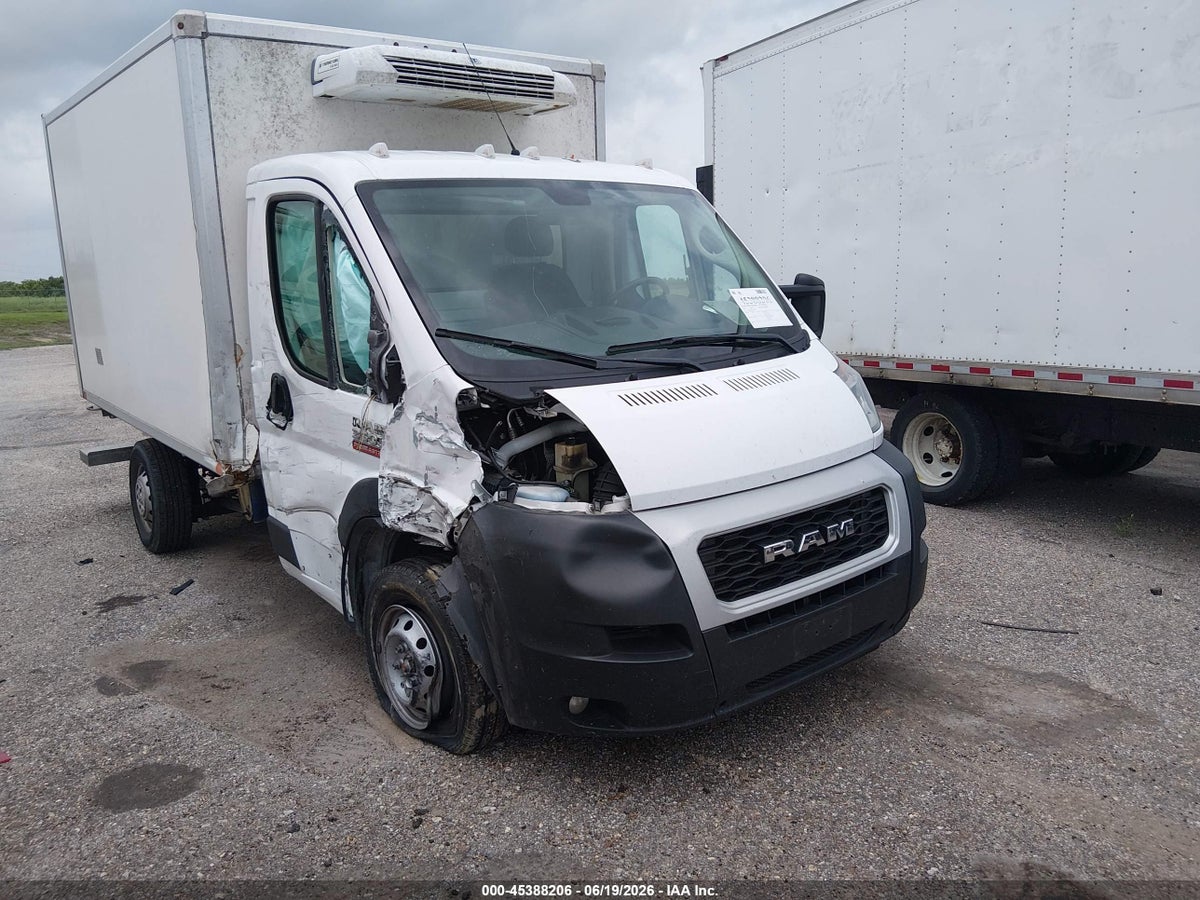2021 RAM PROMASTER 3500 CAB LOW ROOF