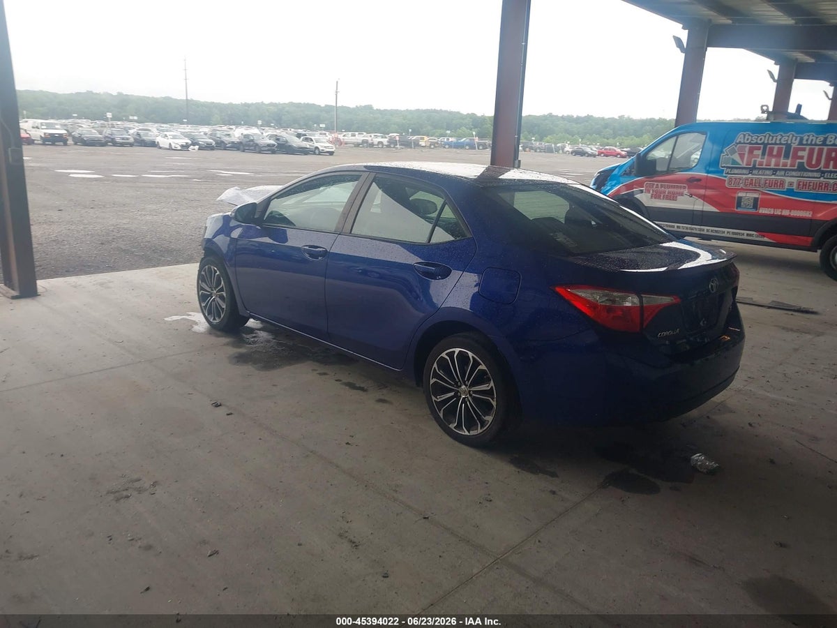 2016 TOYOTA COROLLA S PLUS — снимка 3
