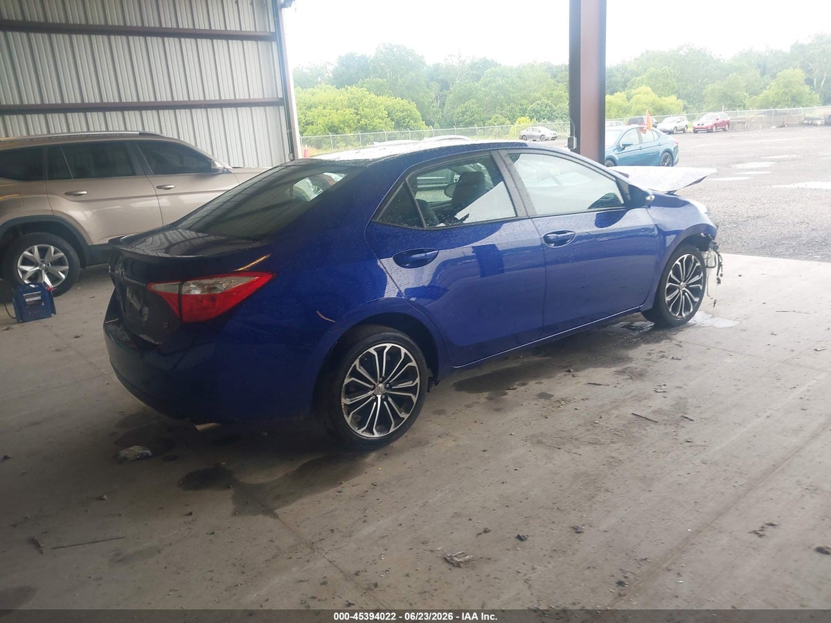 2016 TOYOTA COROLLA S PLUS — снимка 4