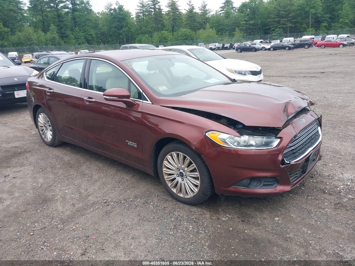 2016 FORD FUSION ENERGI SE LUXURY