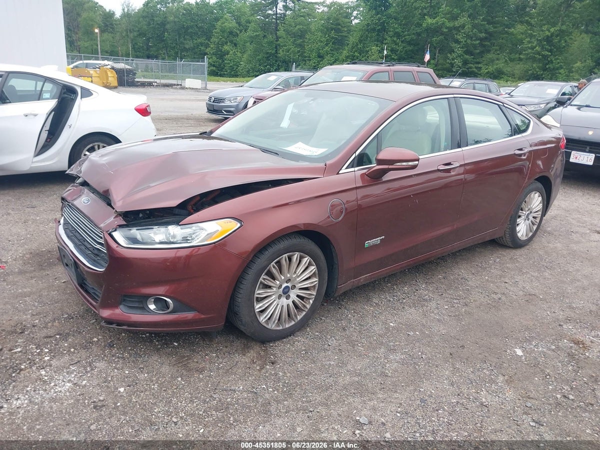 2016 FORD FUSION ENERGI SE LUXURY — снимка 2
