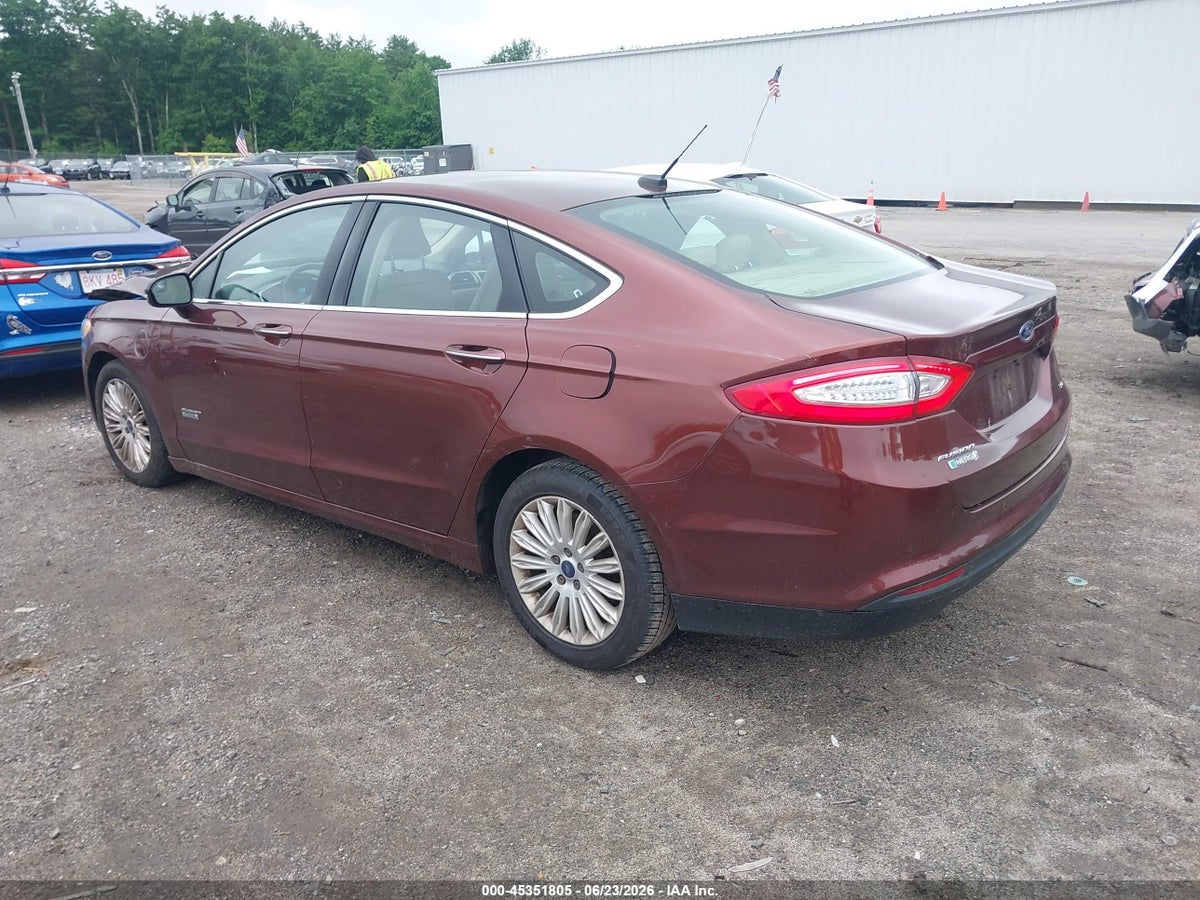 2016 FORD FUSION ENERGI SE LUXURY — снимка 3