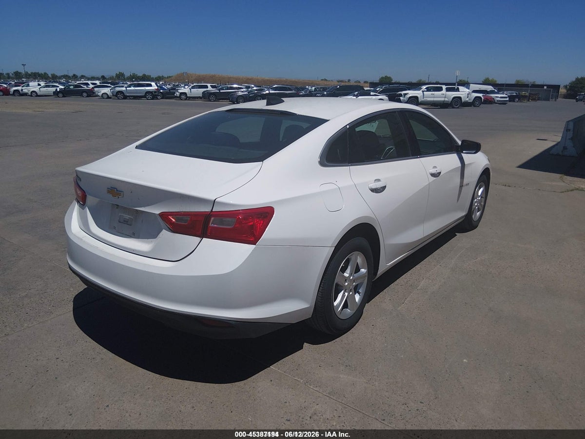 2020 CHEVROLET MALIBU FWD 1FL — снимка 4