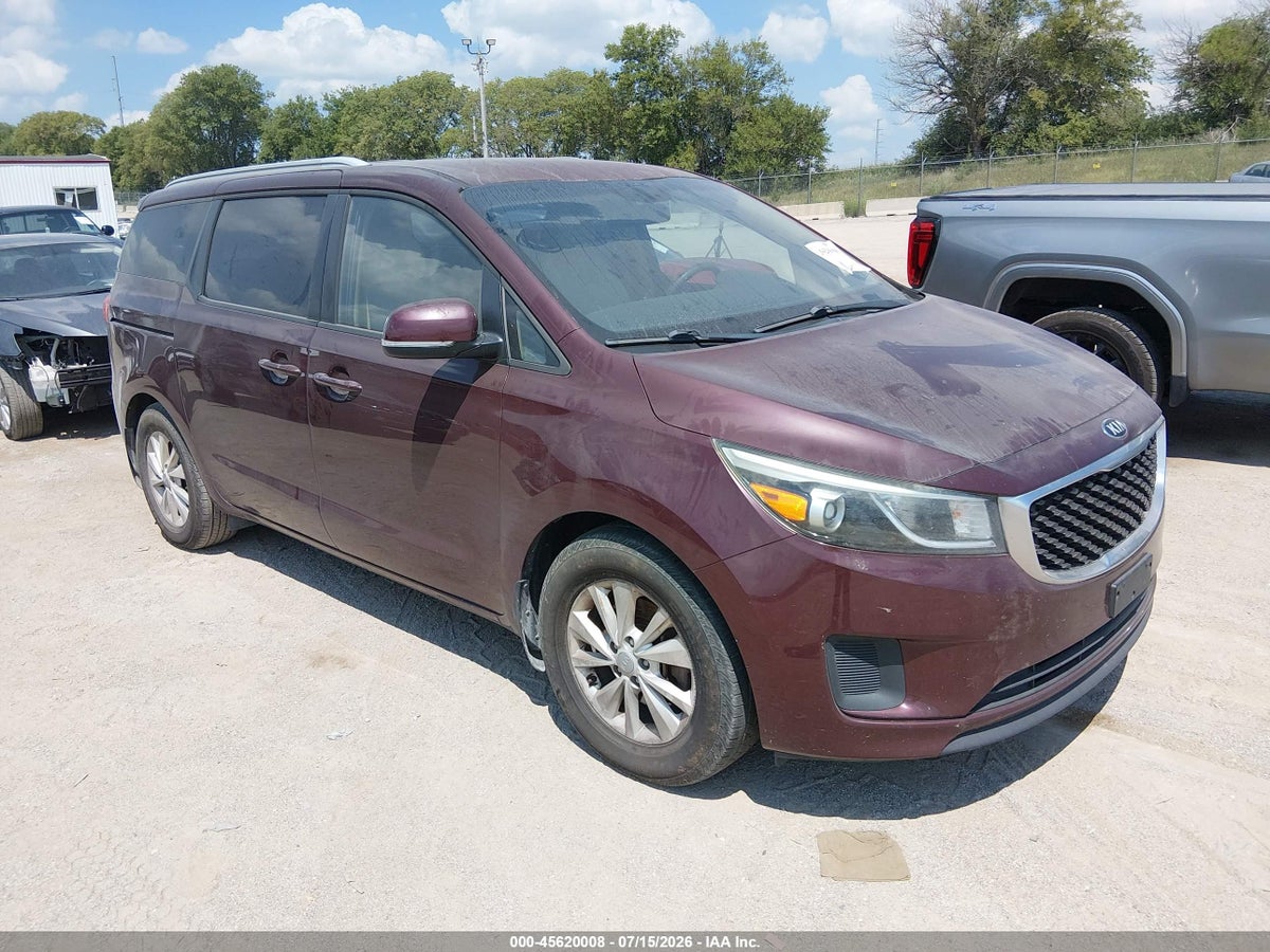 2015 KIA SEDONA LX