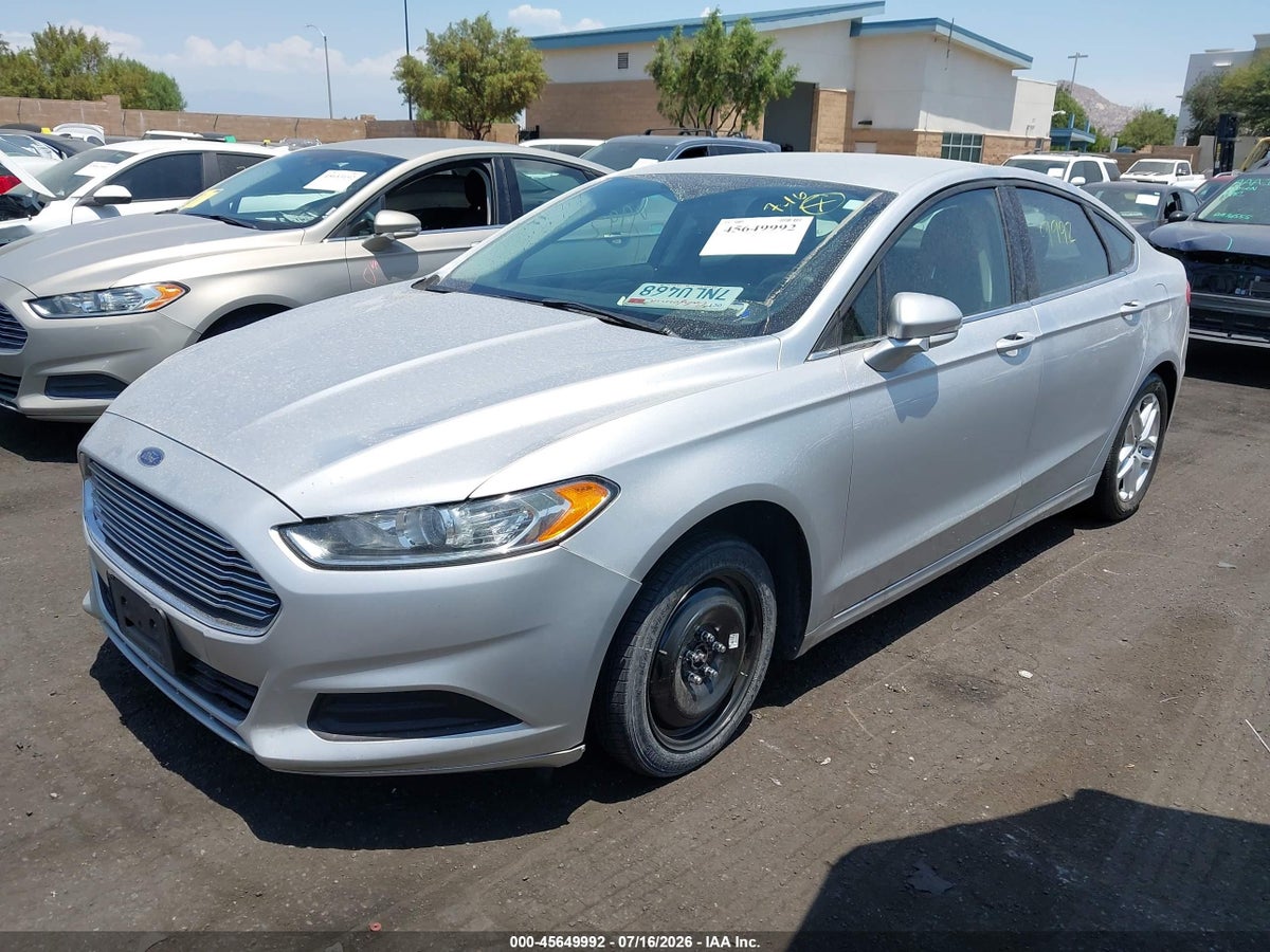 2016 FORD FUSION SE — снимка 2