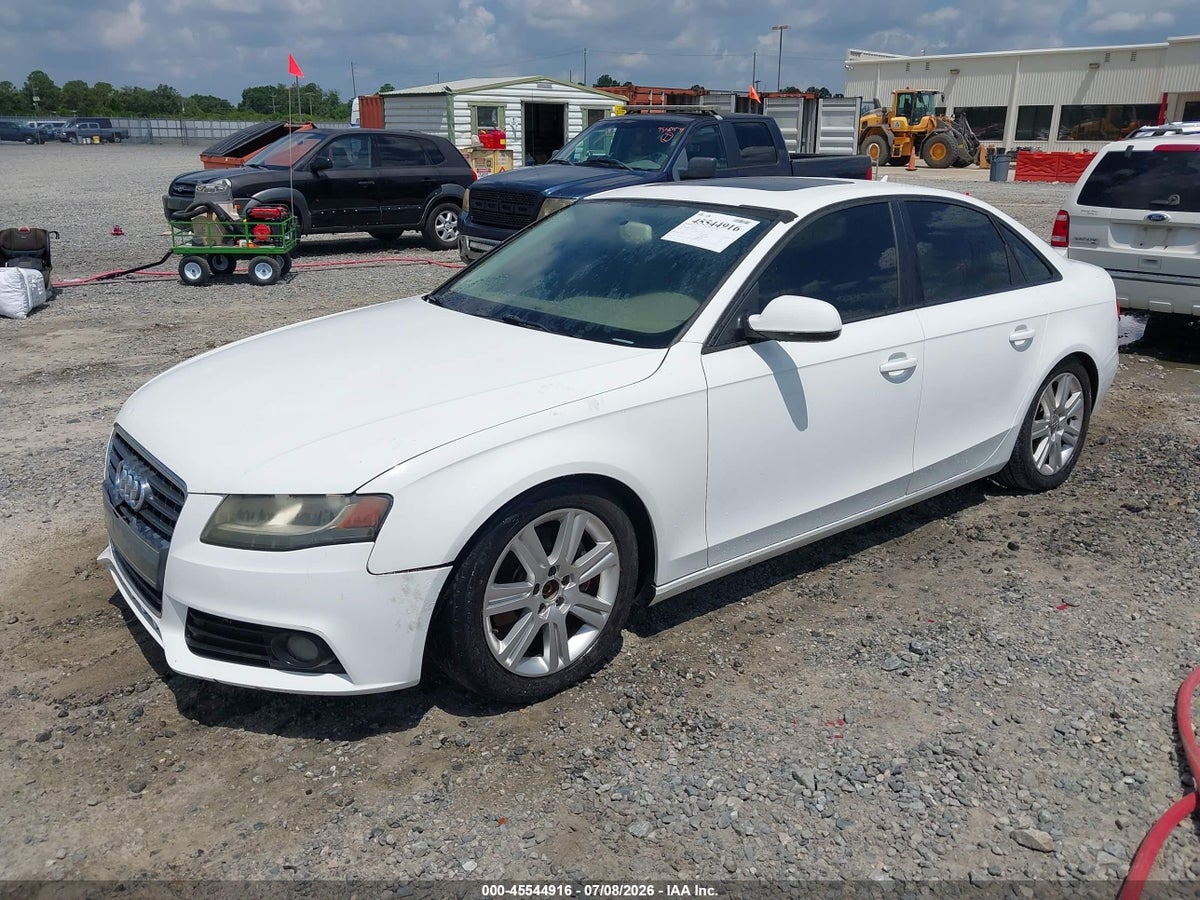 2011 AUDI A4 2.0T PREMIUM — снимка 2