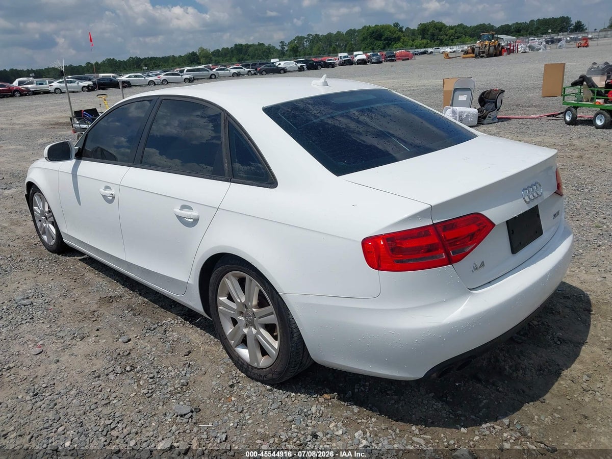 2011 AUDI A4 2.0T PREMIUM — снимка 3