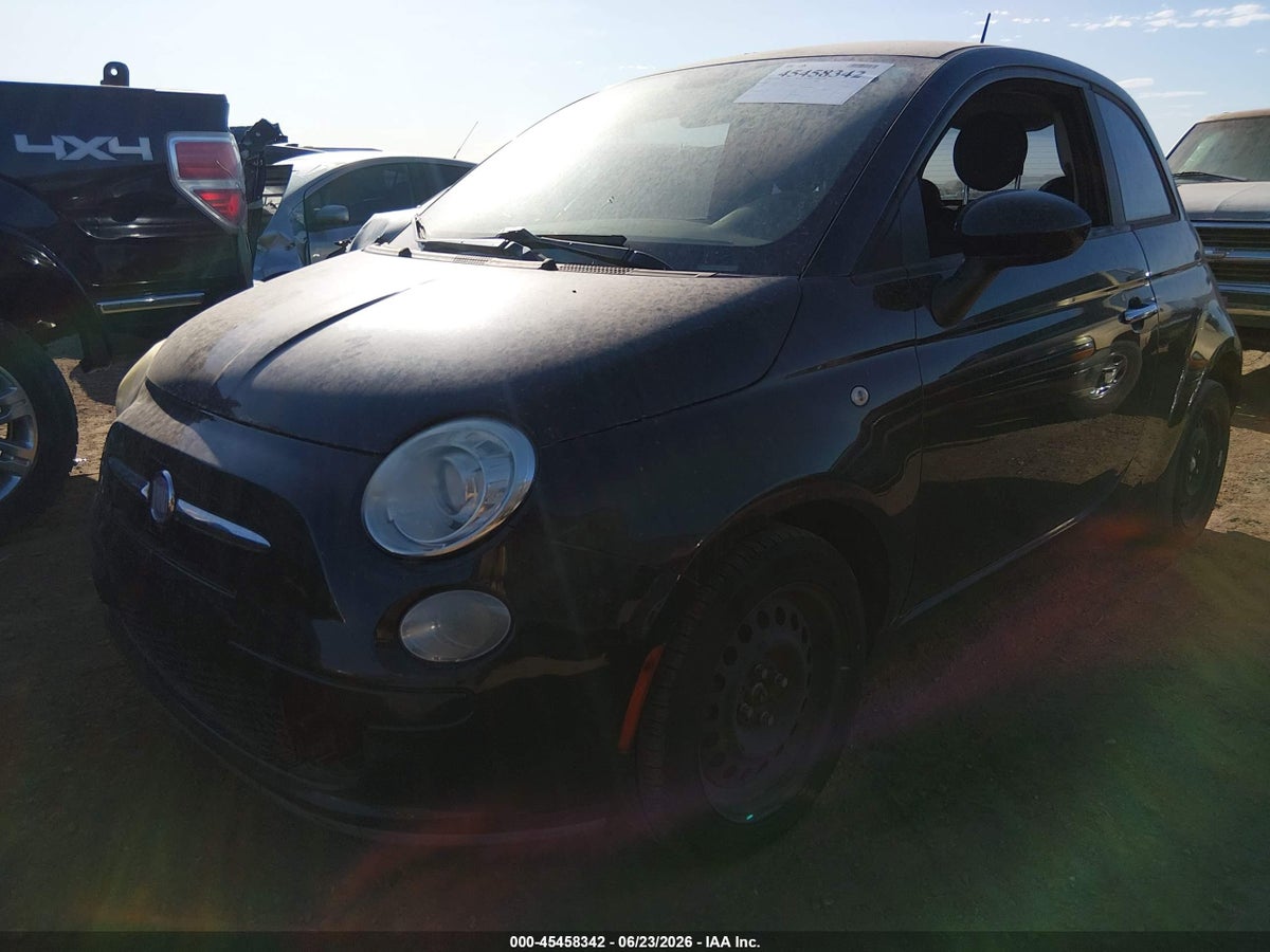 2013 FIAT 500 POP — снимка 2