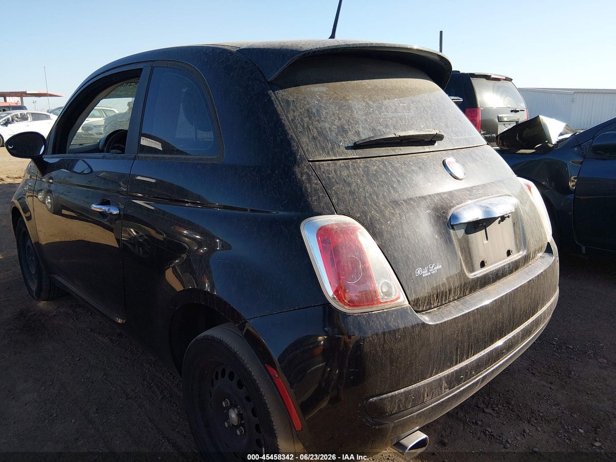 2013 FIAT 500 POP — снимка 3